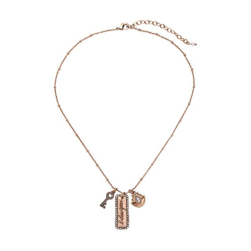 3x I Love You Key Gold Necklaces